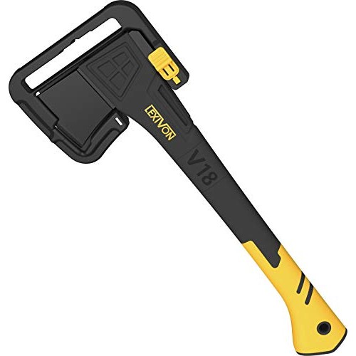 LEXIVON V18 Chopping Axe, 18-Inch Lightweight Fiber-glass Composit...