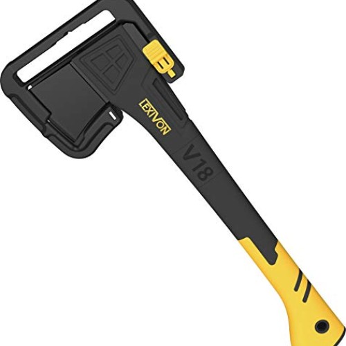 LEXIVON V18 Chopping Axe, 18-Inch Lightweight Fiber-glass Composit...