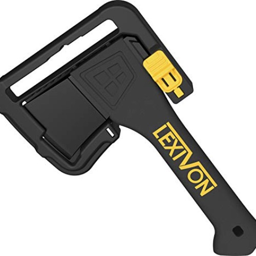 LEXIVON V9 Camping Hatchet, 9-Inch Axe | Ergonomic Grip, Lightweig...