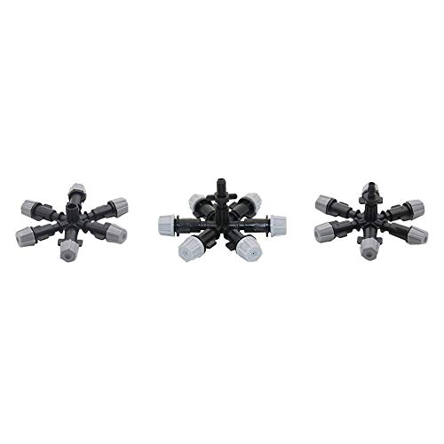 LFDZSW 2 Pcs Multi-Nozzle Garden Spray Water Fogger Water Fogger G...