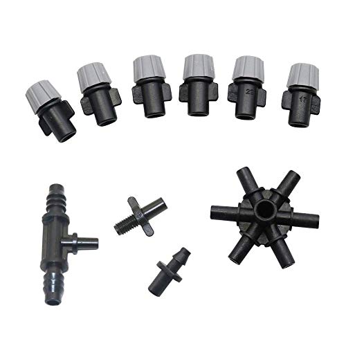 LFDZSW 2 Pcs Multi-Nozzle Garden Spray Water Fogger Water Fogger G...