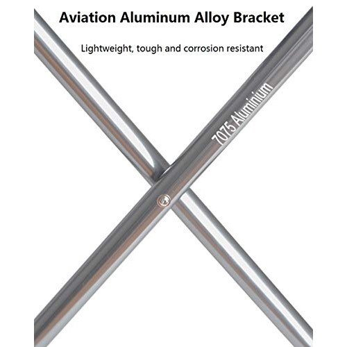 Camping Stool, 16in Tall Large Size Folding Stool with Carry Bag ,...