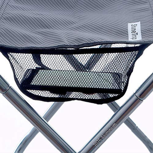 Camping Stool, 16in Tall Large Size Folding Stool with Carry Bag ,...