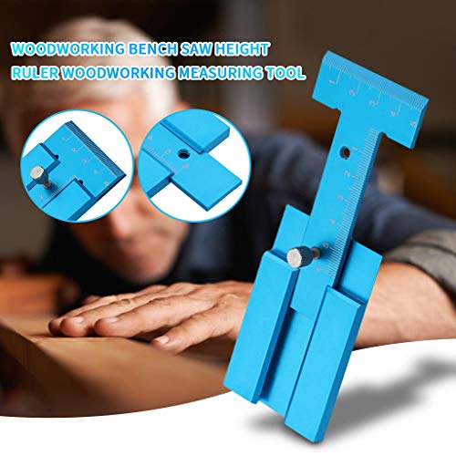 Depth Gauge Tools Table Saw Step Gauge, Setup Cutting Depth Router...