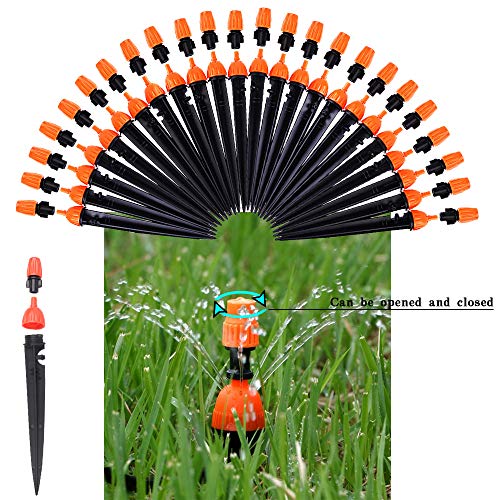 Lhx 20 Drip Irrigation Adjustable Nozzle Garden Plant Watering Noz...