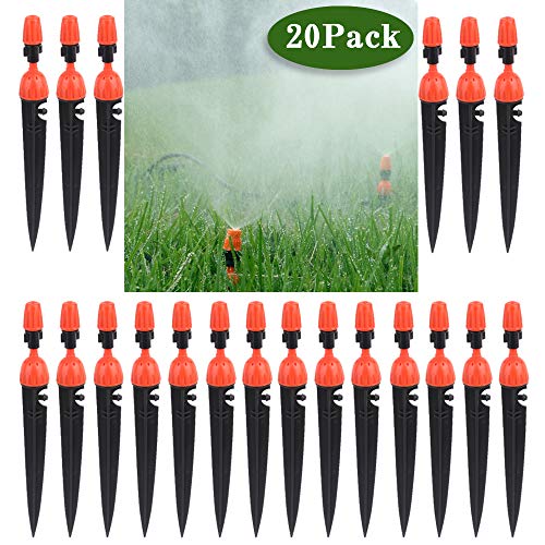 Lhx 20 Drip Irrigation Adjustable Nozzle Garden Plant Watering Noz...