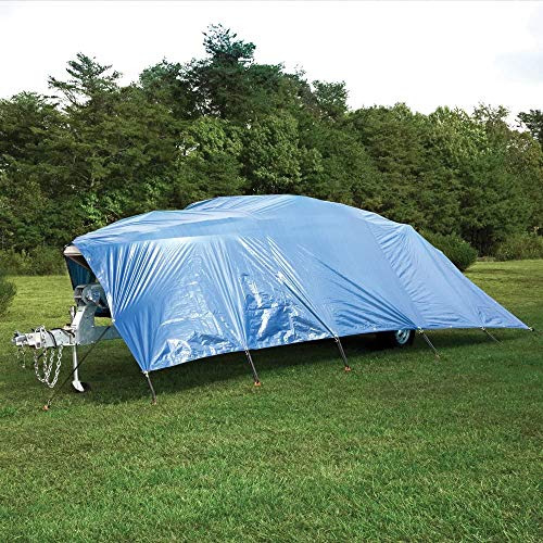 Liberty Outdoor ANCFR10-ORG-A Folding Ring Spiral Ground Anchor, O...