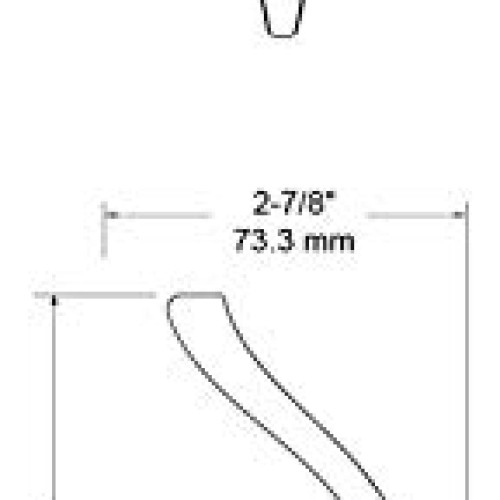 Liberty Hardware 137246 Ruavista Coat and Hat Hook, Single, Bronze...