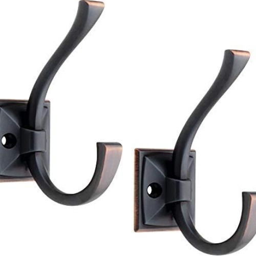 Liberty Hardware 137246 Ruavista Coat and Hat Hook, Single, Bronze...