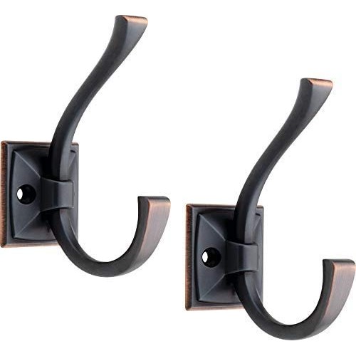 Liberty Hardware 137246 Ruavista Coat and Hat Hook, Single, Bronze...