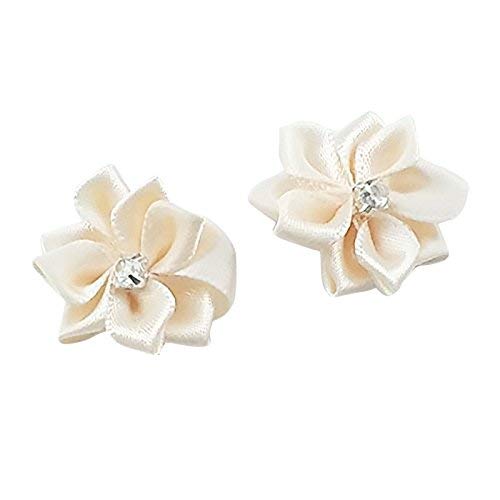 Libiline Upick More Than 26 Colors 40PCS Satin Ribbon Flowers Bows...