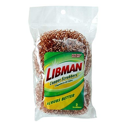 Libman Copper Scrubbers, 2 Count