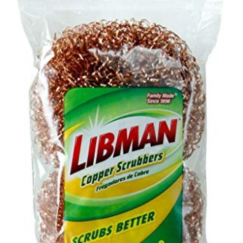 Libman Copper Scrubbers, 2 Count