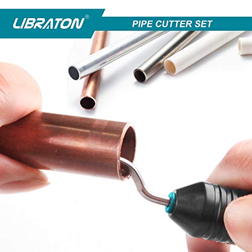Libraton Pipe Cutter Tube Cutter 3/16 to 2 Outer Diameter Heavy ...