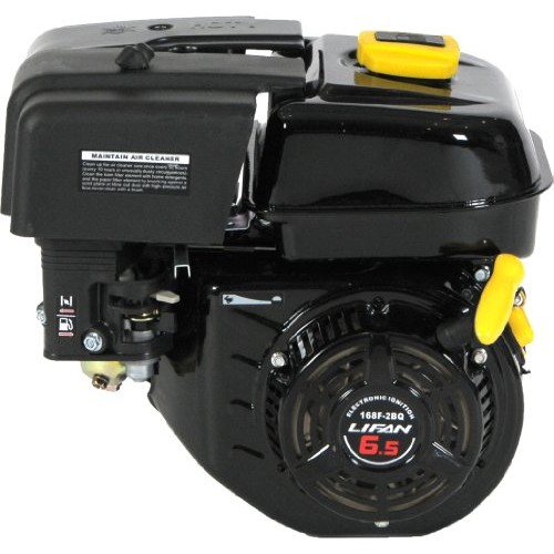 Lifan LF168F-2BQ 6.5 HP 196cc 4-Stroke OHV Industrial Grade Gas En...