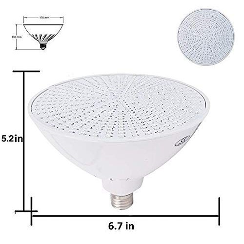 Life-Bulb LED Color Pool Light Bulb for in ground pool. 120V 40W R...