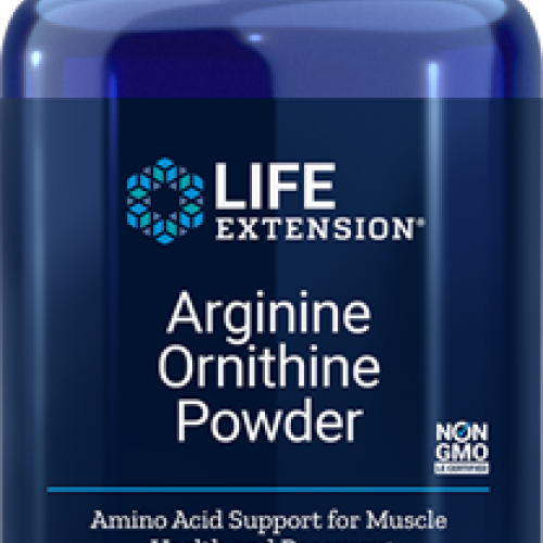 Life Extension Arginine Ornithine Powder, 150 grams