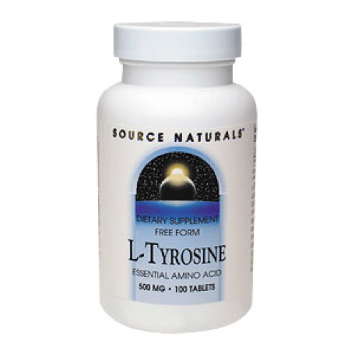 Life Extension L-Tyrosine, 500 mg, 100 tablets