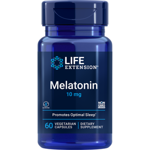 Life Extension Melatonin, 10 mg, 60 vegetarian capsules
