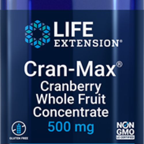 Life Extension Cran-Max , 500 mg, 60 vegetarian capsules