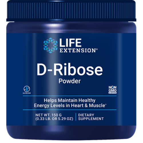 Life Extension D-Ribose Powder, 150 grams