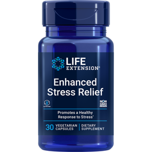Life Extension Enhanced Stress Relief, 30 vegetarian capsules
