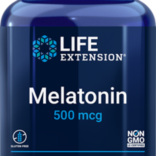 Life Extension Melatonin, 500 mcg, 200 vegetarian capsules