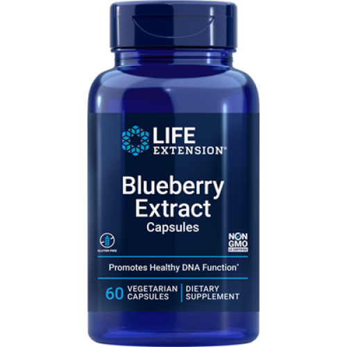 Life Extension Blueberry Extract Capsules, 60 vegetarian capsules