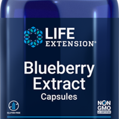 Life Extension Blueberry Extract Capsules, 60 vegetarian capsules