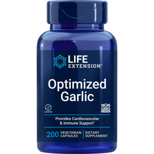 Life Extension Optimized Garlic, 200 vegetarian capsules