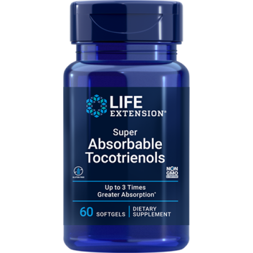 Life Extension Super Absorbable Tocotrienols, 60 softgels