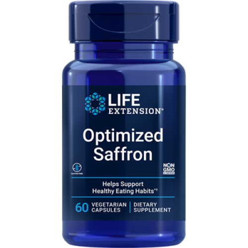 Life Extension Optimized Saffron, 60 vegetarian capsules