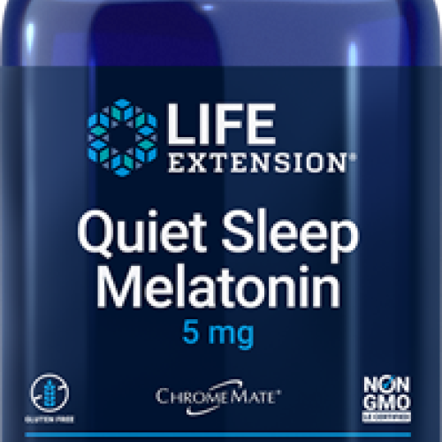 Life Extension Quiet Sleep Melatonin, 5 mg, 60 vegetarian capsules