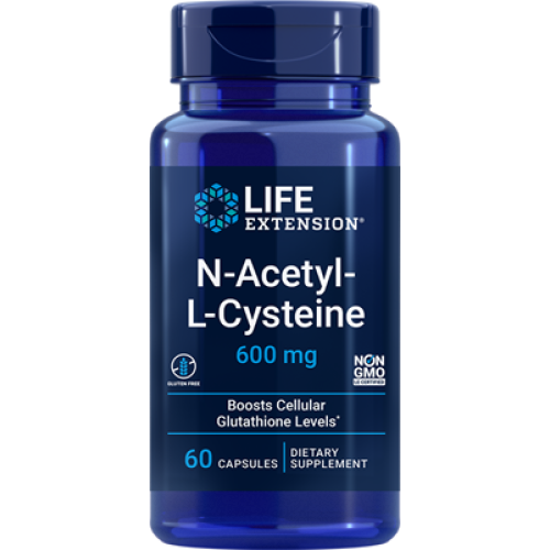 Life Extension N-Acetyl-L-Cysteine, 600 mg, 60 capsules