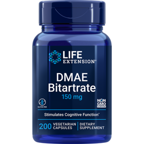 Life Extension DMAE Bitartrate , 150 mg, 200 vegetarian capsules