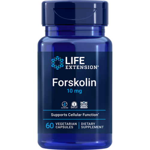 Life Extension Forskolin, 10 mg, 60 vegetarian capsules