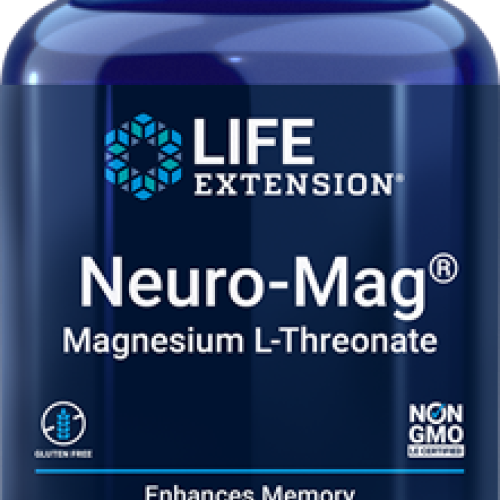 Life Extension Neuro-Mag Magnesium L-Threonate, 90 vegetarian capsules