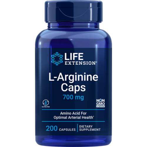 Life Extension L-Arginine Caps, 700 mg, 200 capsules