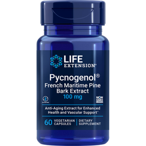 Life Extension Pycnogenol, 100 mg, 60 vegetarian capsules