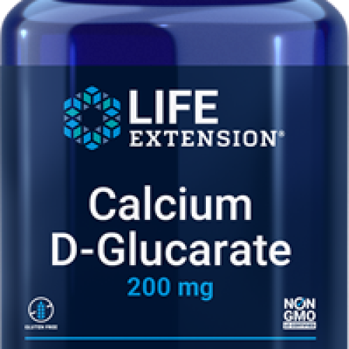 Life Extension Calcium D-Glucarate, 200 mg, 60 vegetarian capsules