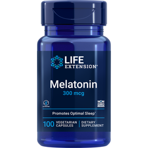Life Extension Melatonin, 300 mcg, 100 vegetarian capsules