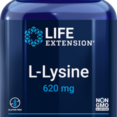Life Extension L-Lysine, 620 mg, 100 vegetarian capsules