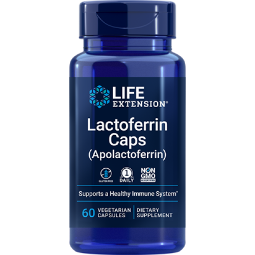 Life Extension Lactoferrin Caps, 60 vegetarian capsules