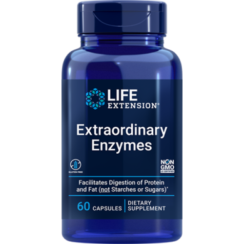 Life Extension Extraordinary Enzymes, 60 capsules