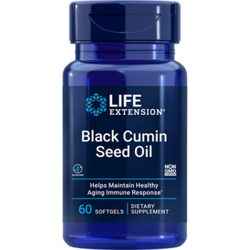 Life Extension Black Cumin Seed Oil, 60 softgels