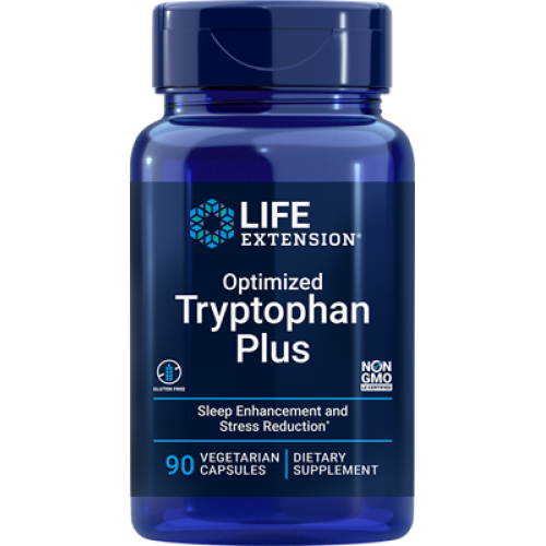 Life Extension Optimized Tryptophan Plus, 90 vegetarian capsules