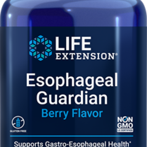 Life Extension Esophageal Guardian Berry, 60 vegetarian chewable tablets