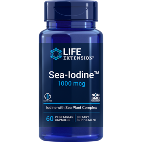 Life Extension Sea-Iodine, 1000 mcg, 60 vegetarian capsules