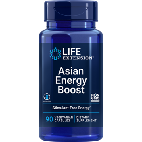 Life Extension Asian Energy Boost, 90 vegetarian capsules