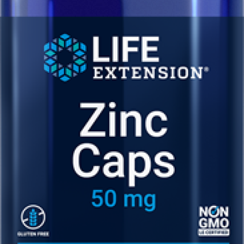 Life Extension Zinc Caps, 50 mg, 90 vegetarian capsules